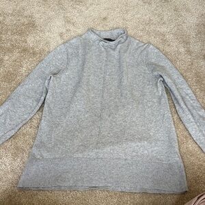 Banana Republic Light Gray Wool-Cashmere Sweater
